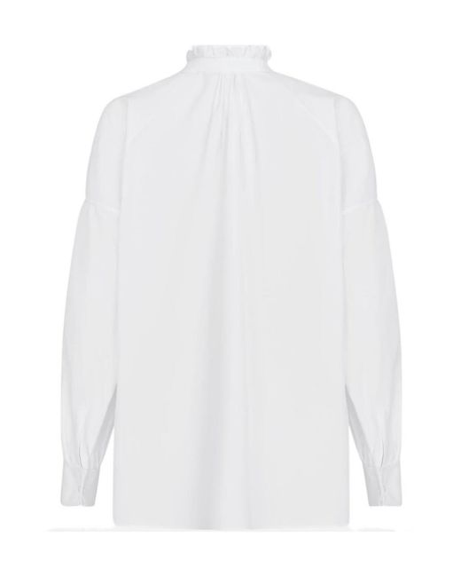 Dior White Blouse