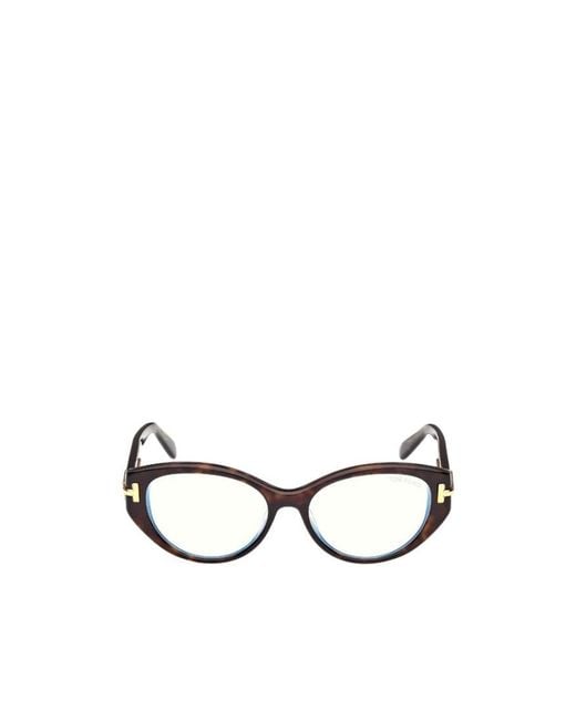 Tom Ford White Full Frame Plain Mirror for men