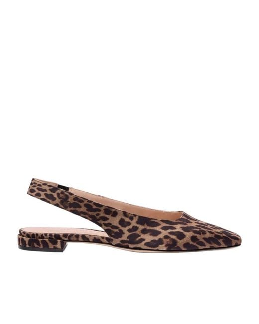 Stuart Weitzman Brown Stassi Slingback