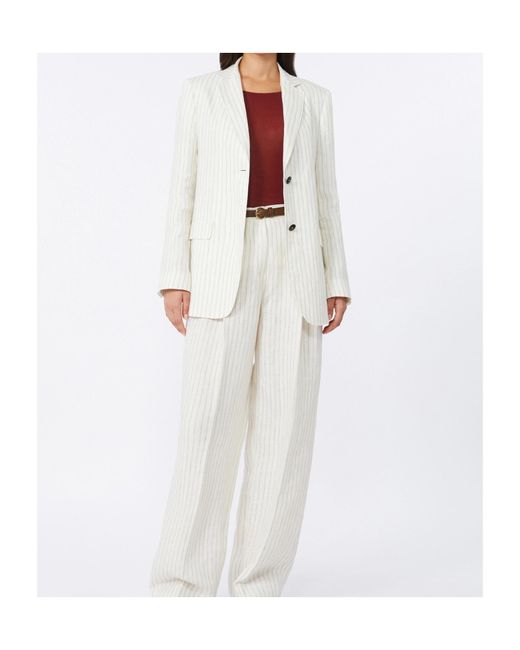 Max Mara White Blazers