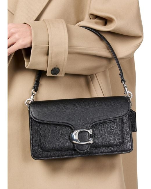 COACH Black Refresh Tabby Shoulder Bag 26