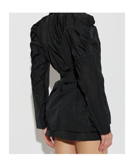 Vivienne Westwood Black Long-Sleeve Casual Jacket