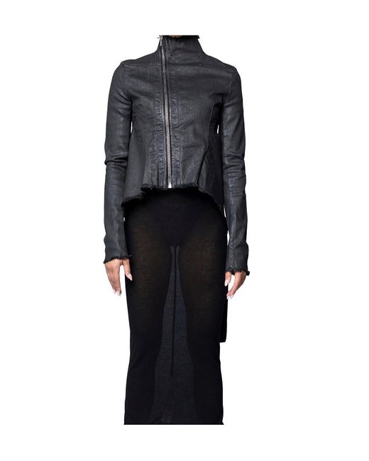 Rick Owens Black Long Sleeve Jacket