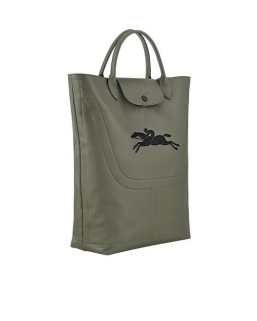 Longchamp Green Medium Le Pliage Xtra Boots Tote Bag