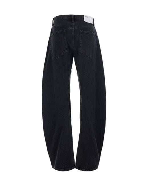 Agolde Blue Spiral Jeans