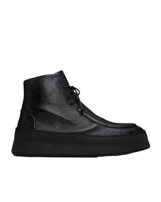 Marsèll Black Cassapana Ankle Boots for men