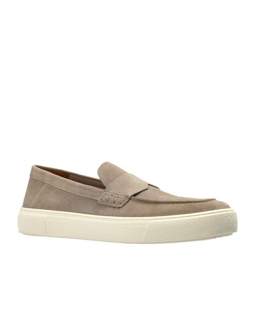 Hogan Multicolor Suede Penny Loafers for men