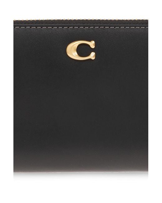 COACH Black Logo Wallet
