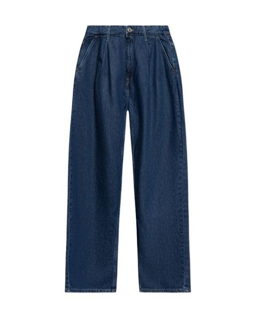 Samsøe & Samsøe Blue Saroger Pleated Jeans for men