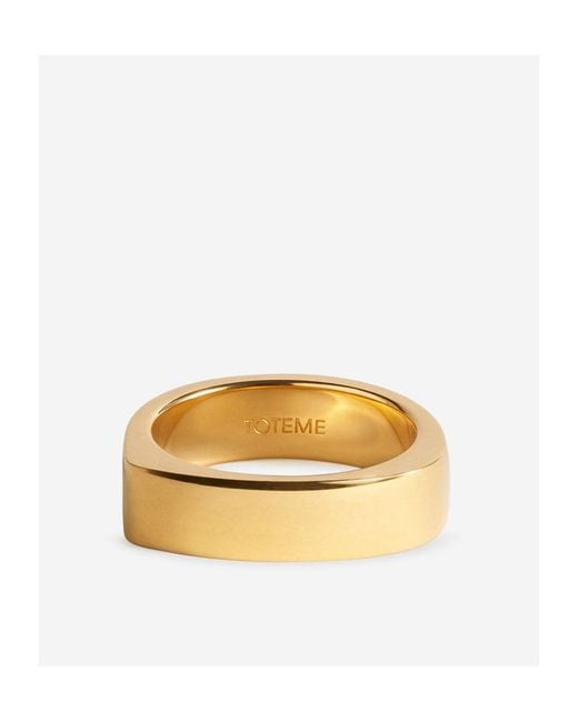 Totême Metallic Signature Ring