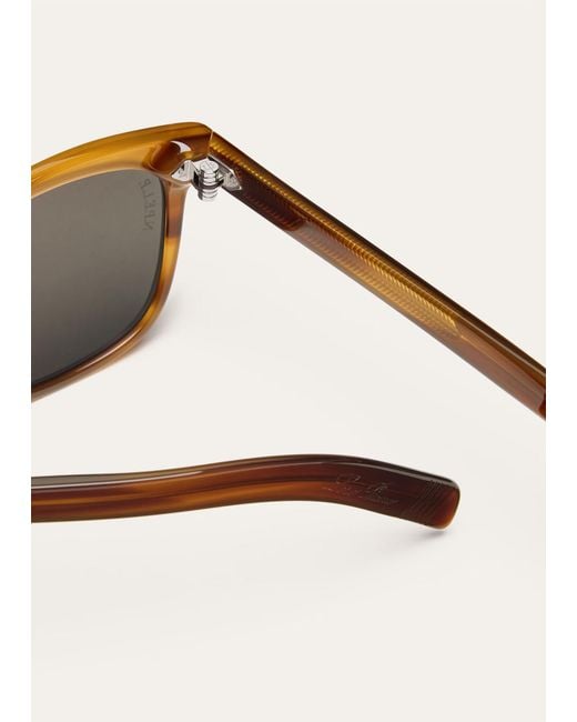 Loro Piana Multicolor Horsey Sunglasses for men