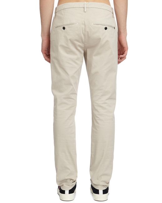 Dondup Natural Belt Loop Casual Pants for men
