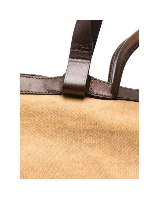 Dries Van Noten Natural Top-Handle Shoulder Bag for men