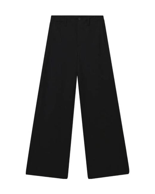 Rag & Bone Black Belt Loop Trousers