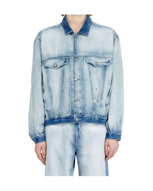 DIESEL Blue D Denver Fsi Denim Jacket for men