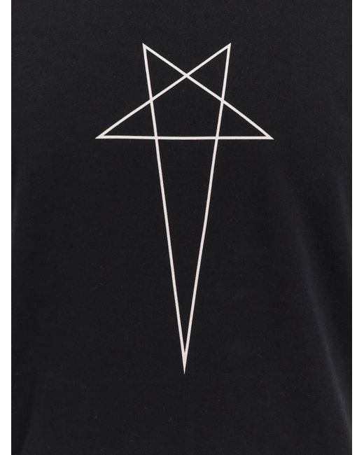 Rick Owens Black Level T Strapped T-Shirt for men