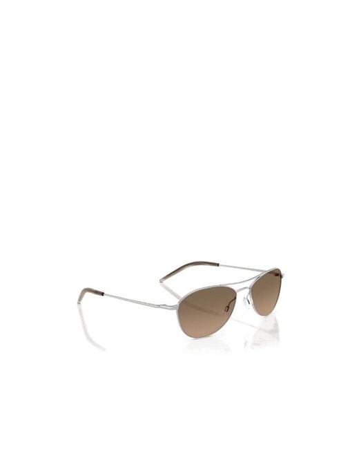 Oliver Peoples Multicolor Pilot Frame Sunglasses for men