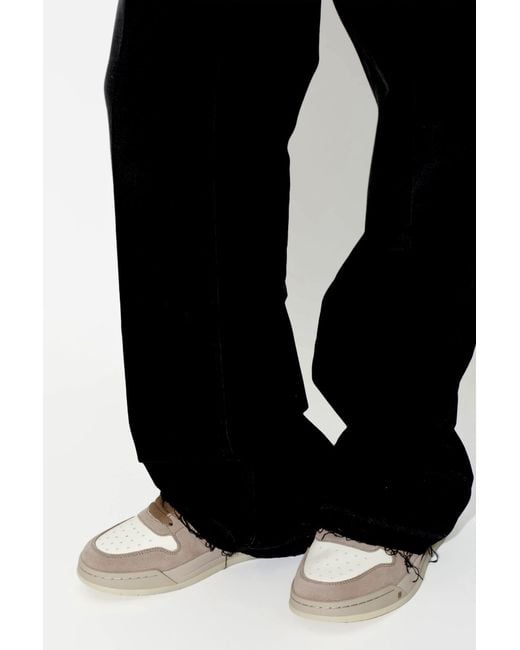 Amiri Gray Lace-Up Low-Top Sneakers for men