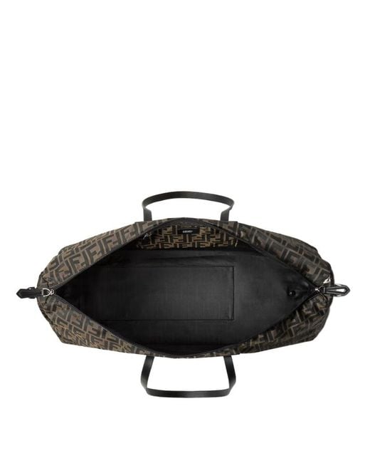 Fendi Black Ff Light Duffle for men