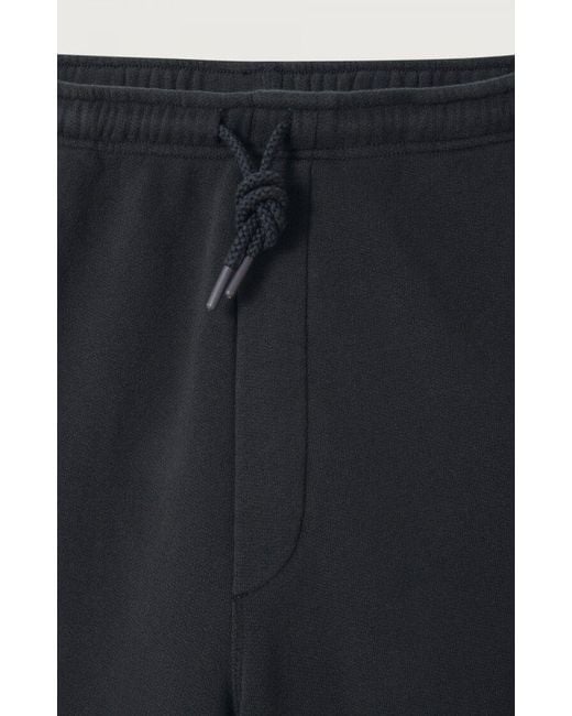American Vintage Gray Drawstring Sweat Shorts for men