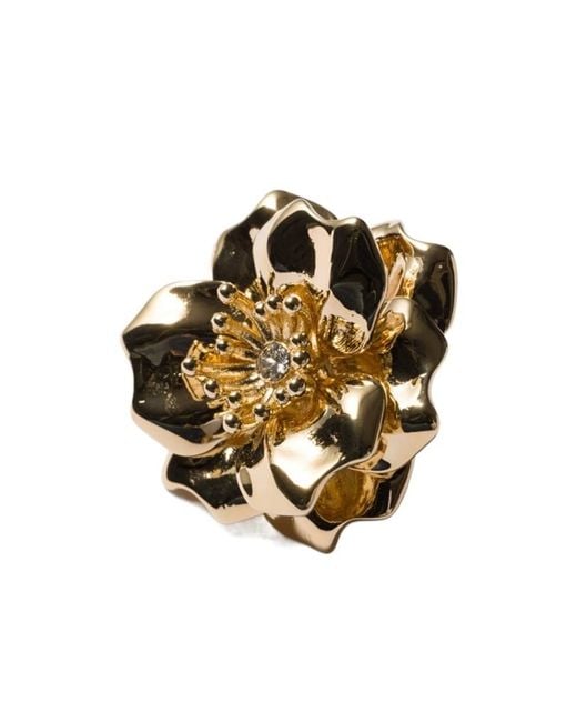 Miu Miu Metallic Metal Brooch