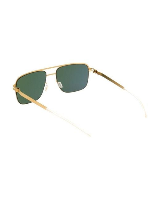 Mykita Green Wilder Square-Frame Sunglasses