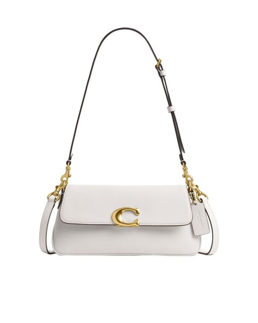 COACH White Casual Versatile Shoulder Bag