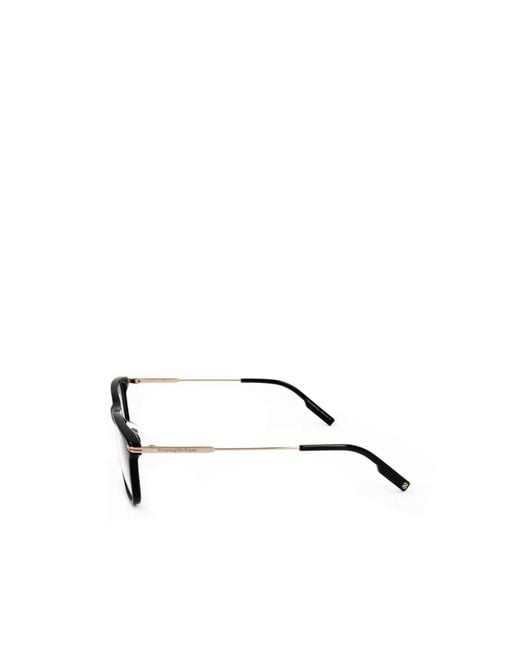 Zegna White Geometric Flat Mirror for men