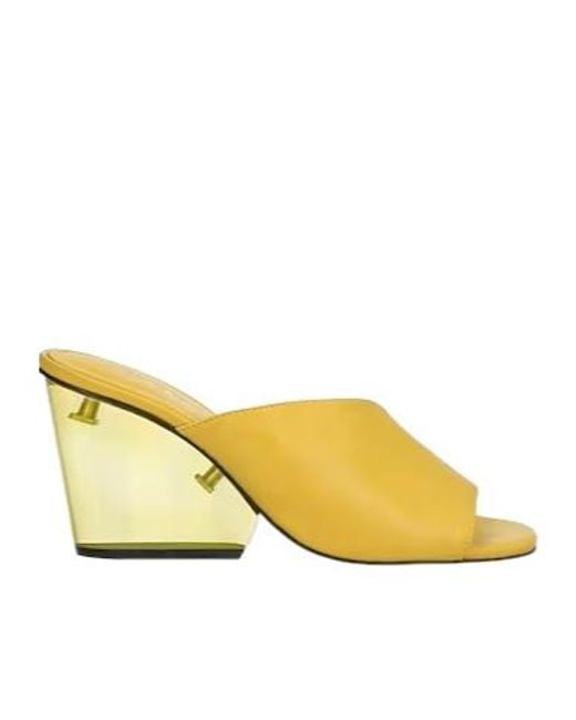 Tory Burch Yellow Sandals
