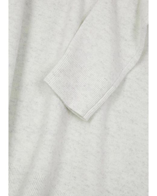 Vince White Weekend Cashmere Jumper