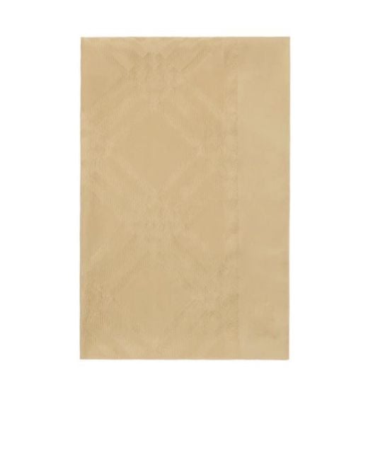 Burberry Natural Check Pattern Scarf