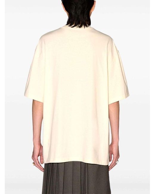 Ambush Natural Ball-Chain Crewneck T-Shirt for men