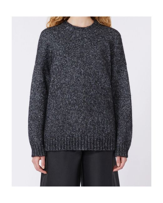 Weekend by Maxmara Black Wkdfuretto Oversized Knitted Jumper