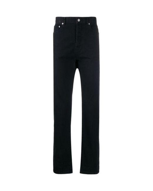 Saint Laurent Black Straight Leg Jeans for men