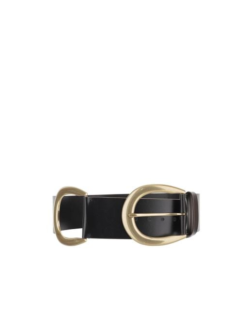 Chloé White Chloé C Buckle Belt