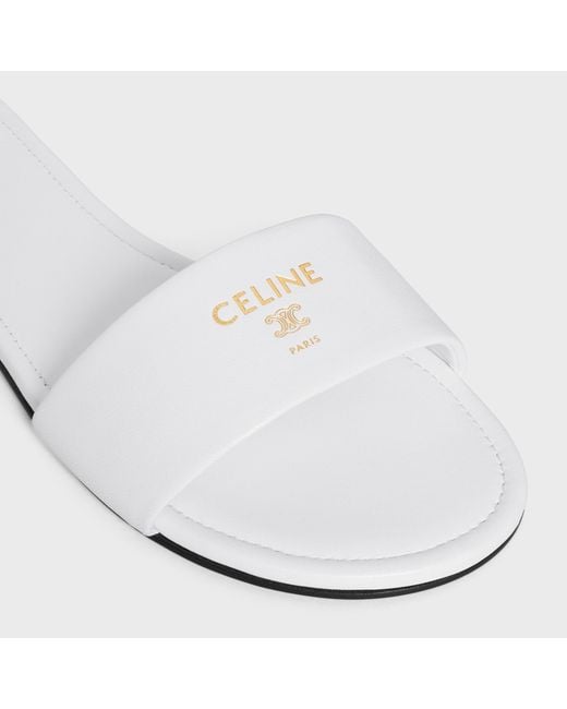 Céline White Coast Slippers