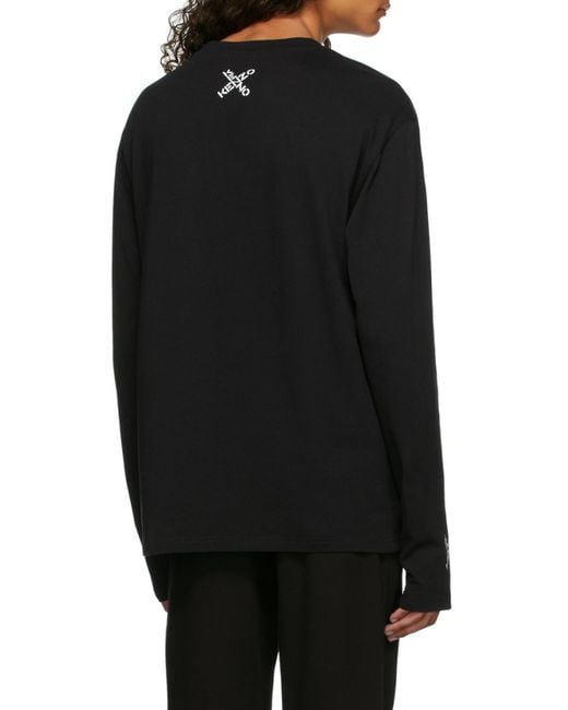 KENZO Black Sport Big X Sweatshirt for men