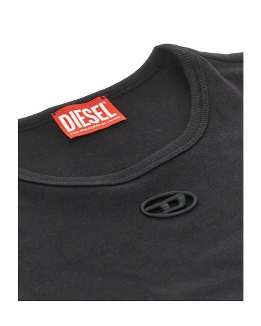 DIESEL Black Bunny Tail-S-1 T-Shirt