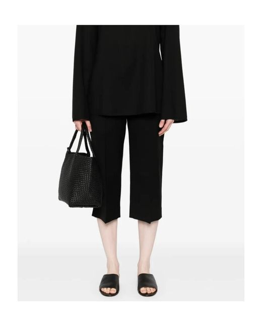 The Row Black Sayge Trousers