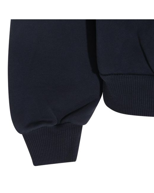Céline Blue Loose Sweatshirt
