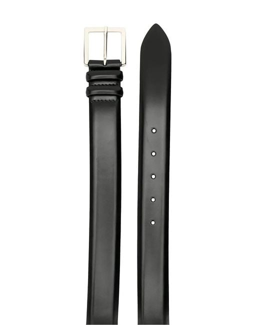 Orciani White Classic Buckle Belt