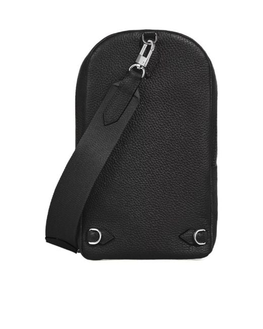 Montblanc Black Companion Medium On-Body Bag for men