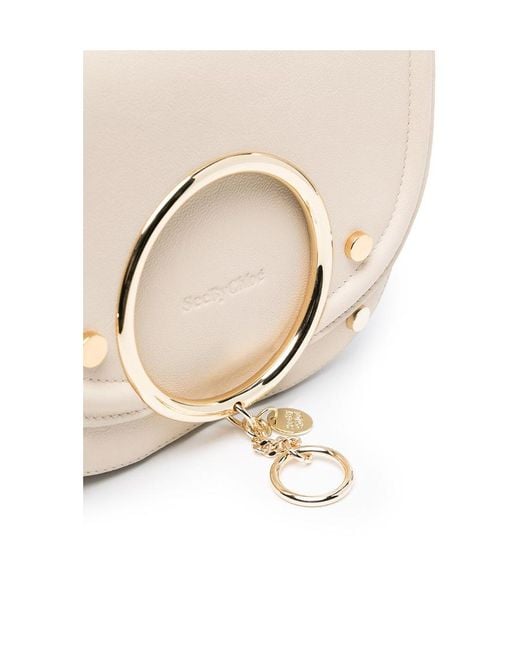 See By Chloé Natural See By Chloé Mara Strapped Shoulder Bag