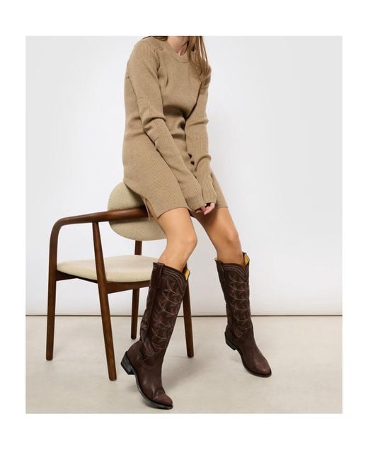 Isabel Marant Natural Garner Mini Dress