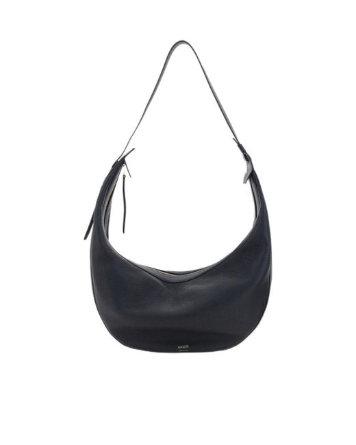Khaite Black Logo Shoulder Bag
