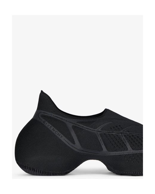 Givenchy Black Tk-360 Meshed Slip-On Sneakers for men
