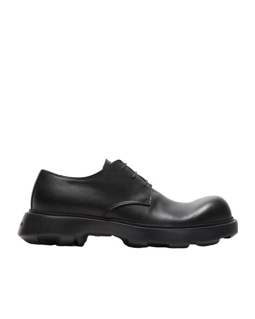 Acne Black Lace-Up Shoes for men
