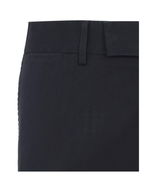 Tom Ford Blue Belt-Loop Trousers for men
