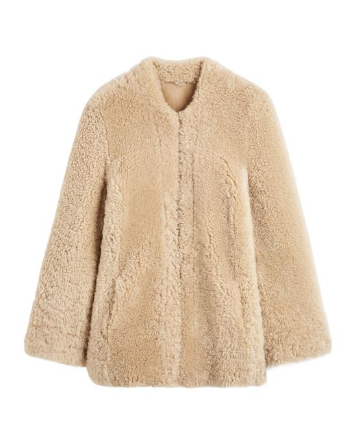 Totême Natural Totême Cinched Long Sleeved Jacket