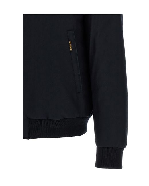 Moorer Blue Janos Puffer Jackets for men
